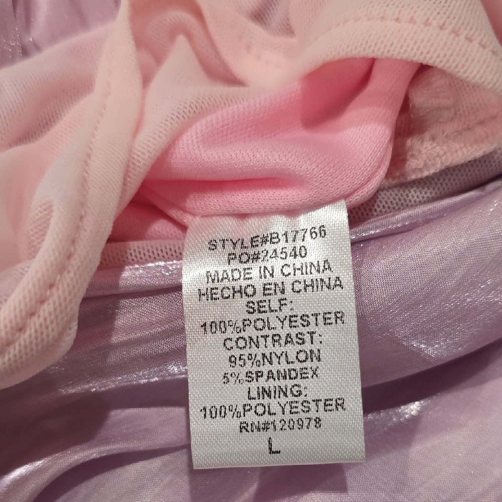 Entro Shimmering Lavender/Pink Bodysuit - Picture 6 of 8